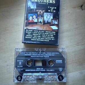 The Righteous Brothers – Best Of Righteous Vintage Cassette Tape VG+ C41